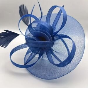 NEW! Dark Blue Kentucky Derby  Fascinator Hat